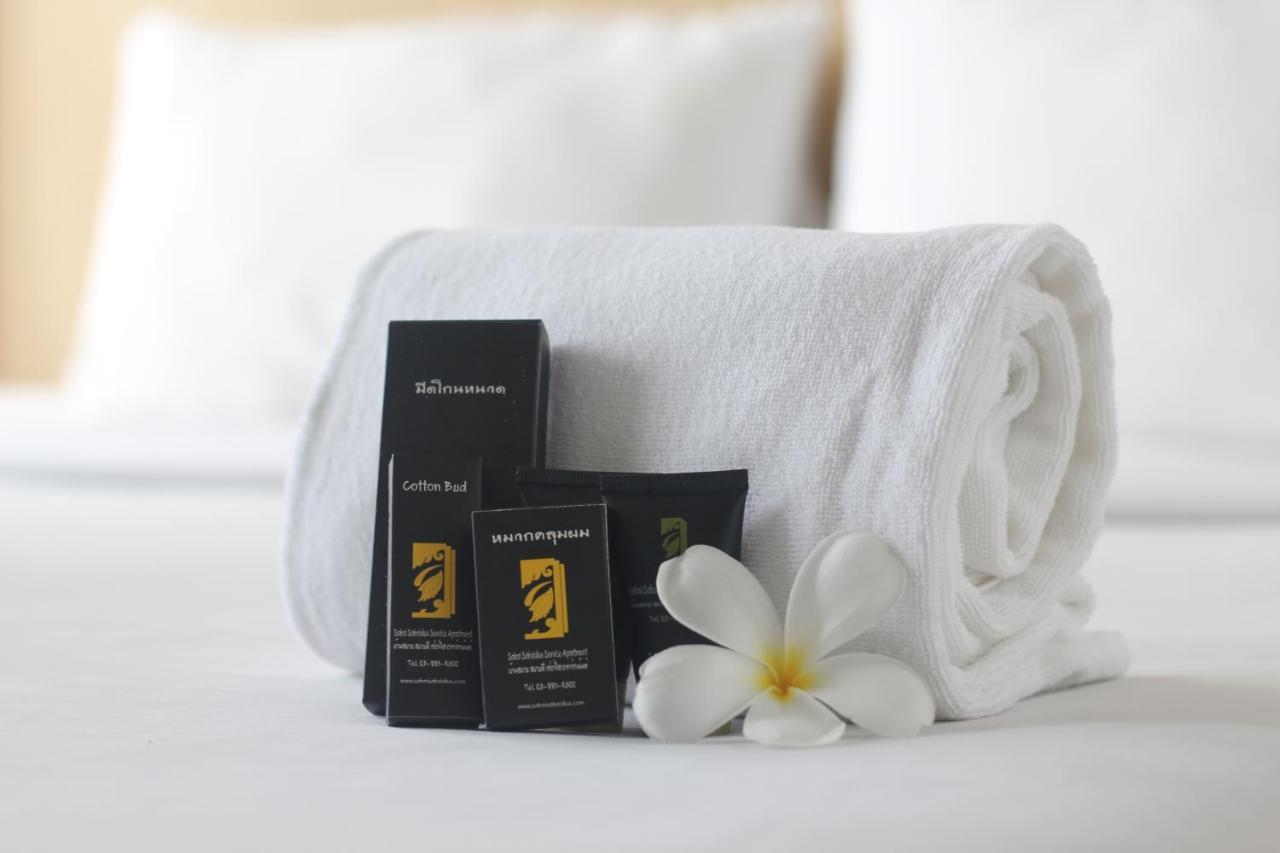 Bansabai Sabaidee Service Apartment Bangkok Kültér fotó